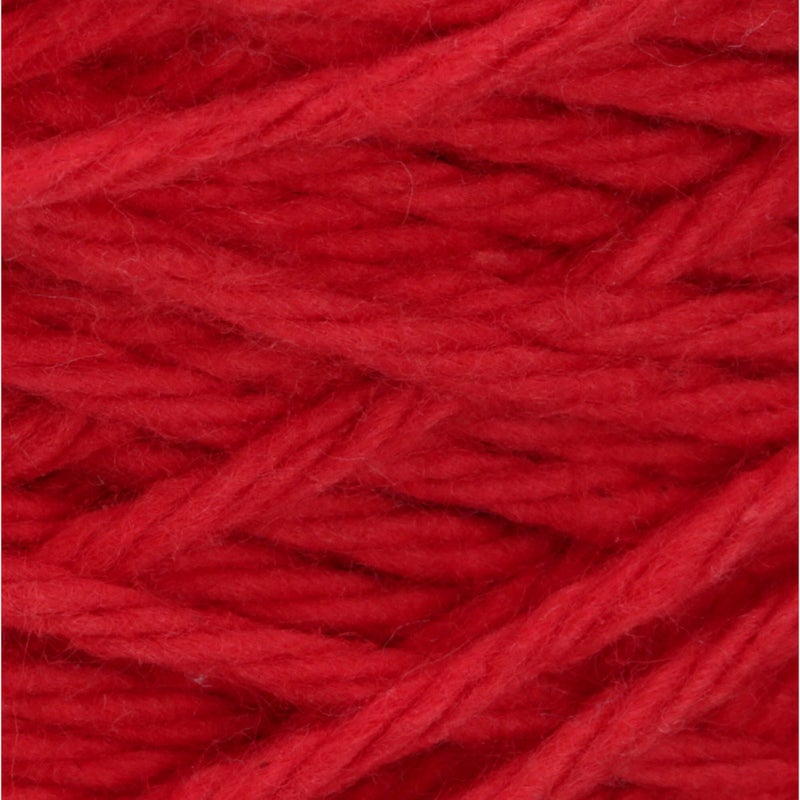 Lily Sugar'n Cream Cotton Cone Yarn, 14 oz, Red, 1 Cone - Image 2